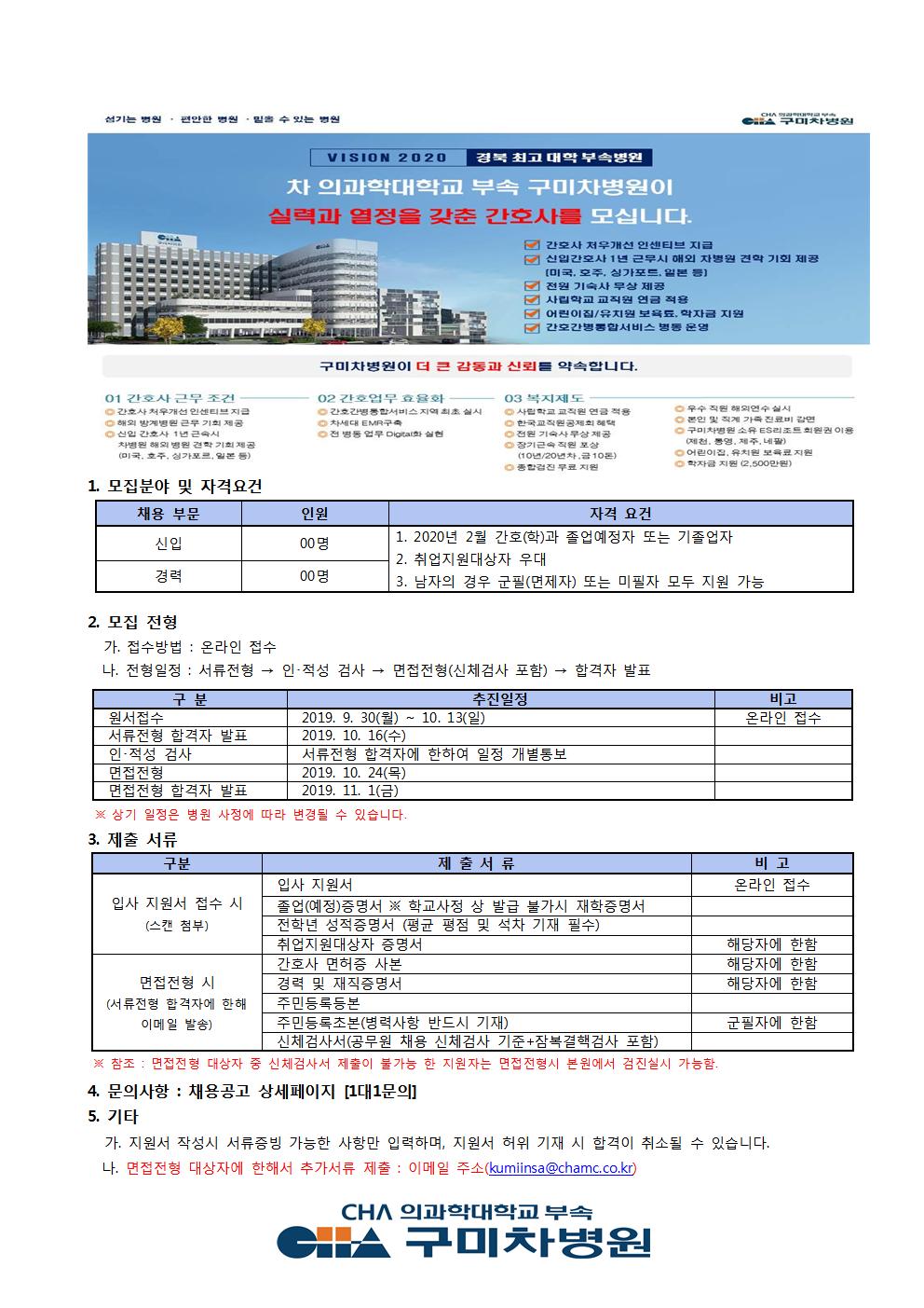 구미차병원 간호사 모집공고.jpg